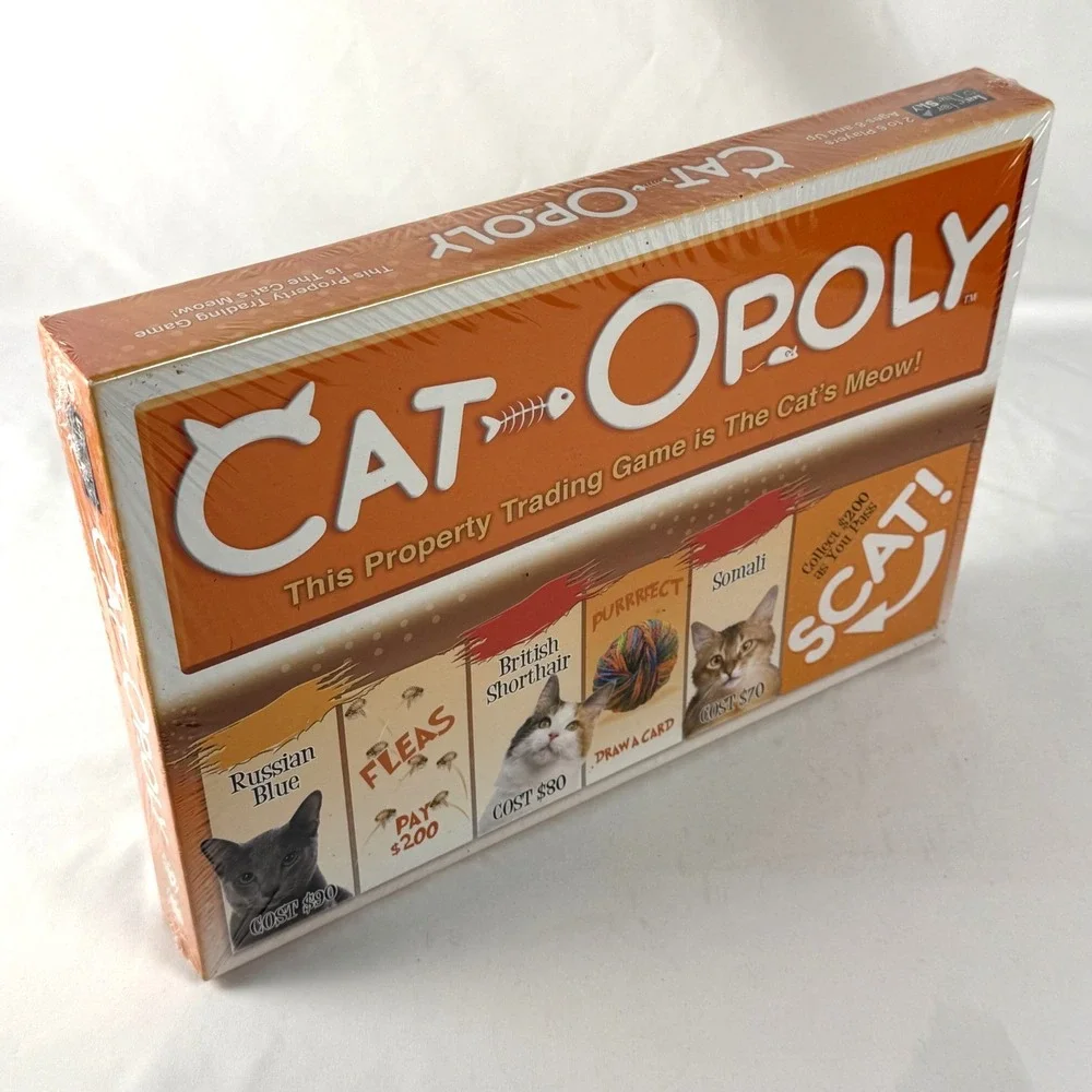 Board Game - Cat-Opoly Catopoly Cats (New) Factory Sealed‎